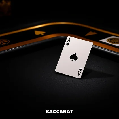 Baccarat dealt live in the 99exch card rooms